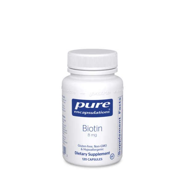 Biotin 8 mg 120 vcaps by Pure Encapsulations