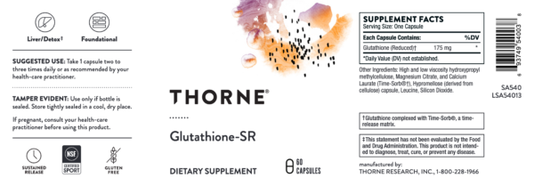 Glutathione-SR NSF by Thorne